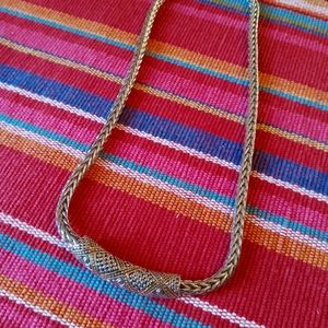 Unique Two Tone Vintage Necklace